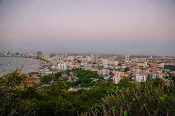 
EVENING MOTOSPHERE OF THE CITY