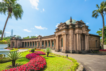 historic pumping station of drinking water in Taipei, Taiwan
