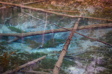 北海道、神の子池
