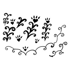 floral design element