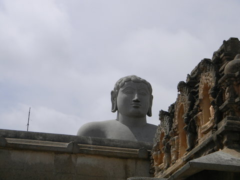 Statue of Gomateshwara in Belur
