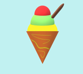 ice cream cone