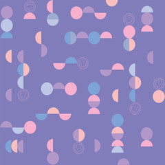 Pastel playful spot, polka dot seamless pattern, perfect for fashion, home, stationary, kids. 