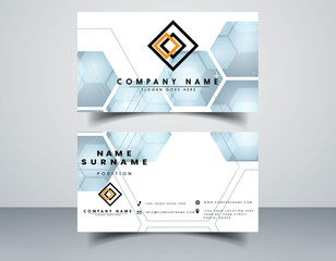 Business Card Template Design Modern