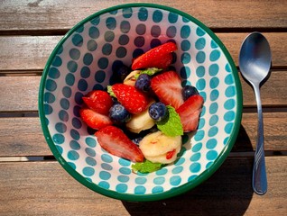 Salade de fruits de saison 