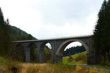 Fototapeta premium Viadukt der Aspang Bahn