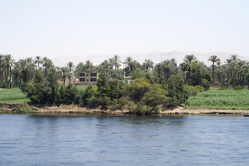 Fototapeta na wymiar Nile and views of the River