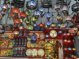 traditional turkish lamps