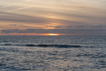 Coucher de soleil magnifique à Piriac sur Mer en Loire Atlantique en Bretagne splendides et...