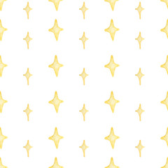 Watercolor baby patterns, decorative elements