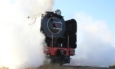 old steam locomotive