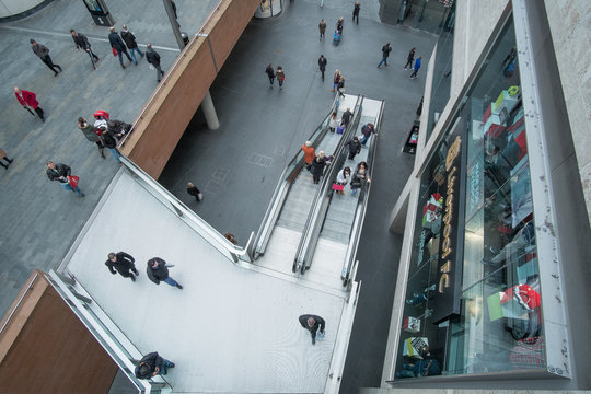 Liverpool One Aerial Shot 2