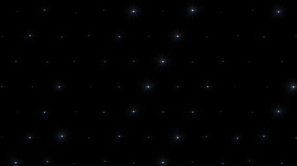 Glitter Shining Star Flash Light Wall 3D illustration background