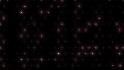 Obraz premium Glitter Shining Star Flash Light Wall 3D illustration background