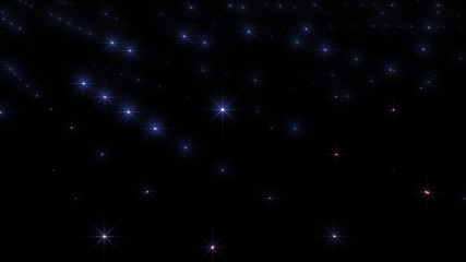 Glitter Shining Star Flash Light Wall 3D illustration background