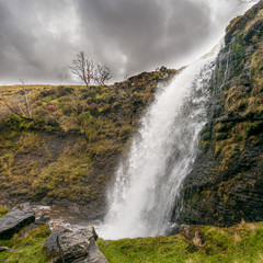 Dramatic Whernside Waterfall