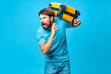 young man with a drill