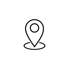 Pin Map Icon vector. Location point  vector