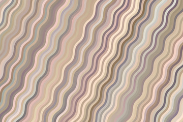 Pink, brown and purple waves vector background.