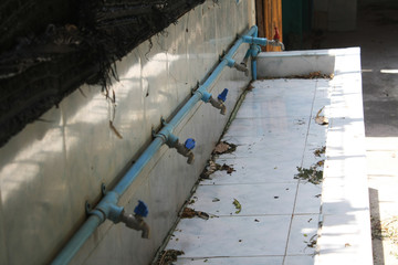 Obraz premium Faucets that haven't been used for a long time