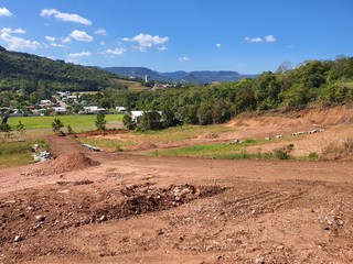 loteamento, terrenos, terraplanagem