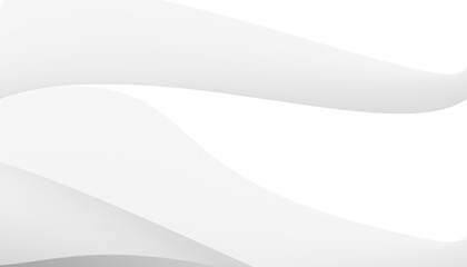 abstract white background with waves
