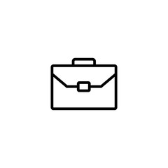 Briefcase icon, Briefcase sign and symbol Design
