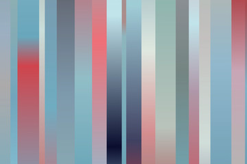 Blue, yellow, light pink and blue stripes vector background.