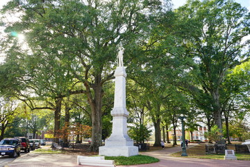 Oxford Downtown in Mississippi	