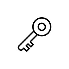 house key icon vector design template