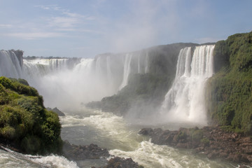 Fototapeta premium cachoeira, cascata, foz do iguaçu, natureza