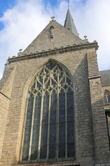 Collegiate church of St Albinus in Guerande, France