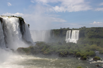 cachoeira, cascata, foz do iguaçu, natureza