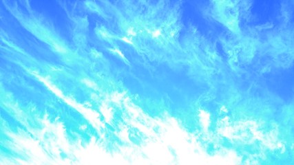Fototapeta na wymiar Intense blue sky