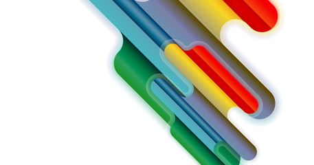 Abstract liquid lines geometric background