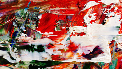 Colorful abstract background wallpaper. Modern motif visual art.  Mixtures of oil paint. Trendy...