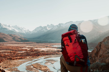Rio de las Vueltas en el amanecer