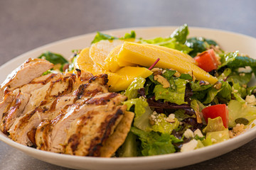 Mango chicken Salad