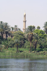 Nile and views of the River - obrazy, fototapety, plakaty