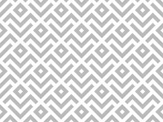 Abstract geometric pattern. A seamless vector background. White and grey ornament. Graphic modern pattern. Simple lattice graphic design.