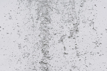 splashing water