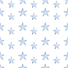 Obraz premium Watercolor baby patterns, decorative elements