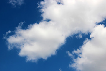 Sky, cloudscape, clouds, heaven, blue, cirrus, white, fluffy, life, happiness, freedom, sensitivity...