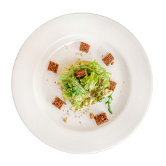 zucchini carpaccio with pesto and pine nuts