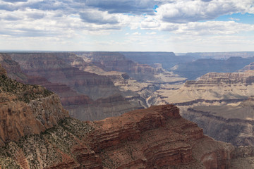 Grand Canyon overview in the morning