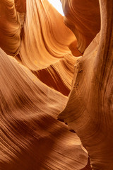 view up the rocks in red canyon