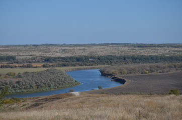 landscape with a river