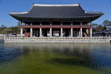 Gyeongbokgung Palace, Grand Palce Seoul, South Korea, Asia - shot November 2013