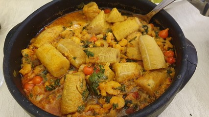 moqueca, capixaba, comida, gourmet, alimento, peixe, camarão, banana da terra