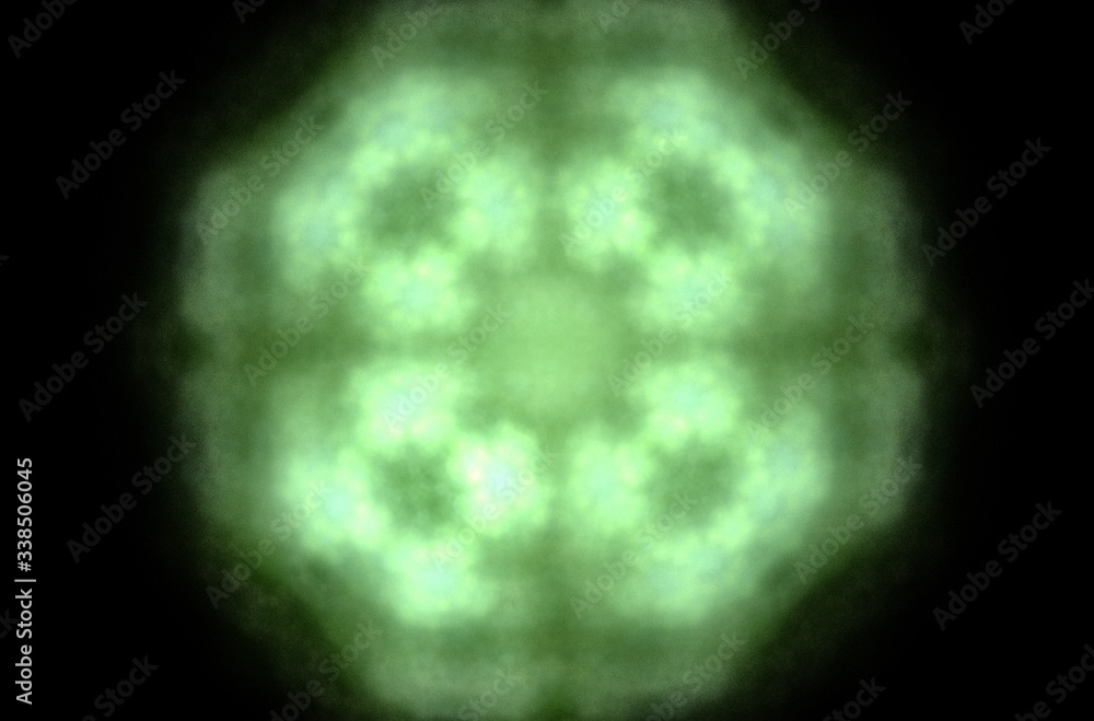 Aufkleber green abstract pattern background for concept design. geometric line pattern.